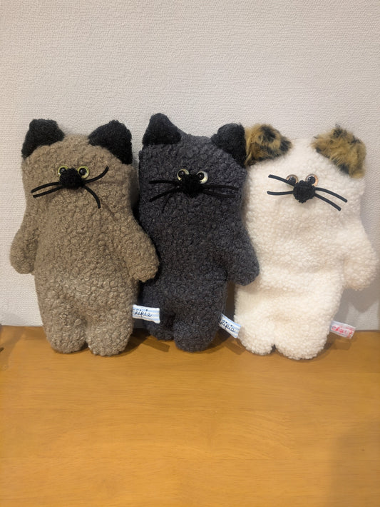 はくたちひろ もじゃ猫ポーチ