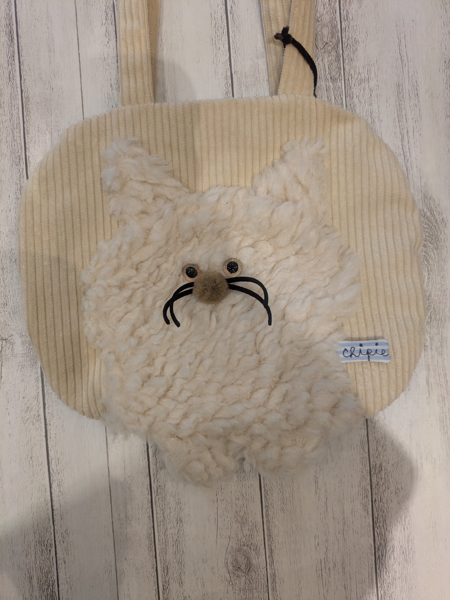 はくたちひろ もじゃ猫トートバッグ