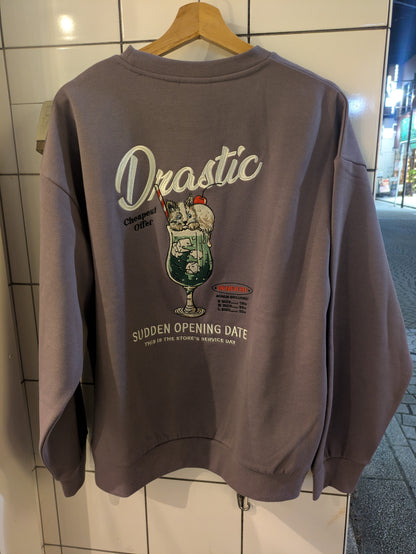 Soda Cat 裏起毛スウェット