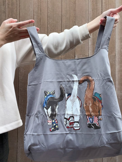 CORISCO Animal Village アニマル前後プリントエコバッグ