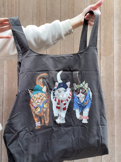 CORISCO Animal Village アニマル前後プリントエコバッグ
