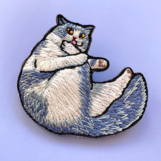★Kitty by maltamarie 刺繍ブローチ【全10種】