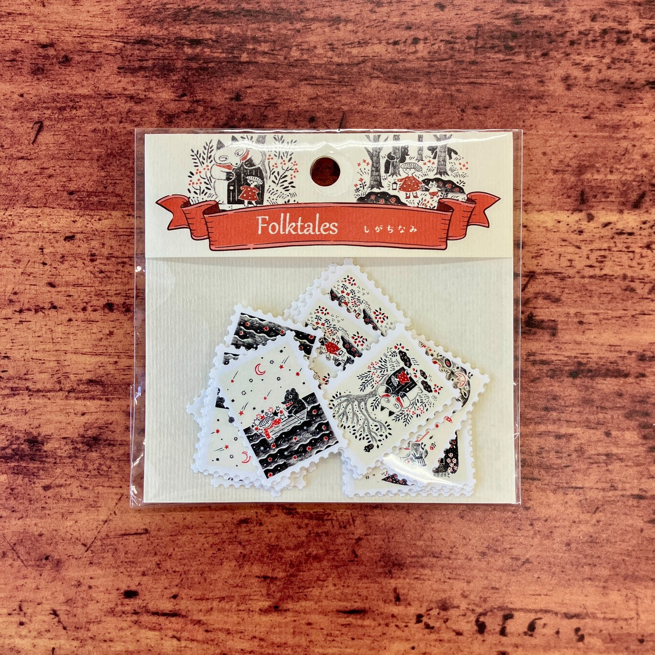 【れんこん社】 Folktales（フレークシール）   (国分寺店)