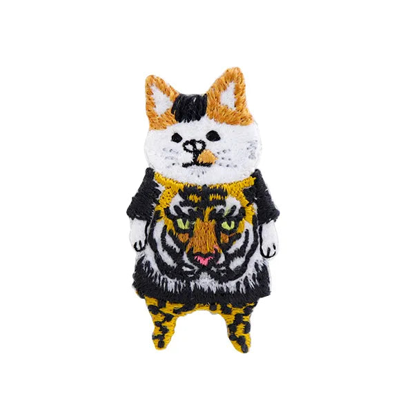 ポケファス 刺繍ブローチ