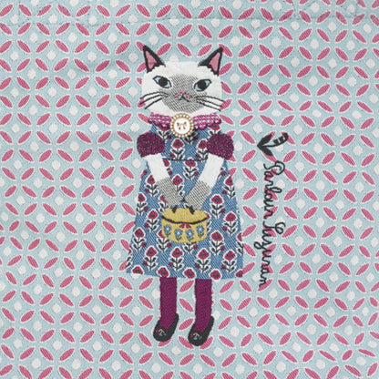 パーラーすずらん堂 ゴブラン＆ジャガード織 ミニトート