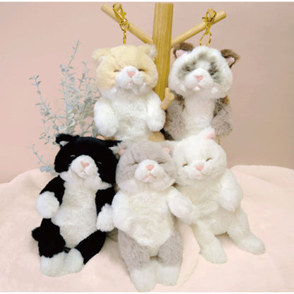 ひざねこすやすやキーチェーン【全5種】