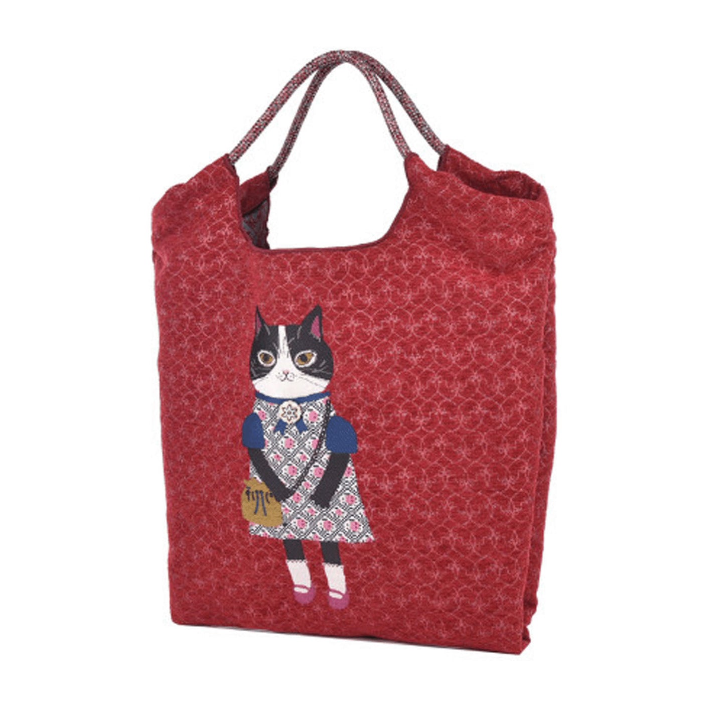 パーラーすずらん堂 シェニールジャガード パラコードバッグ