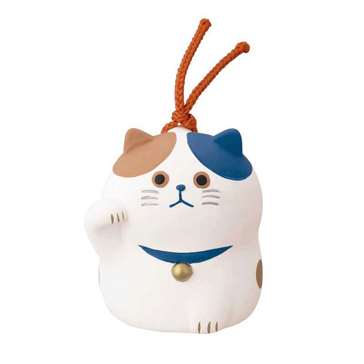 にゃん福招き土鈴
