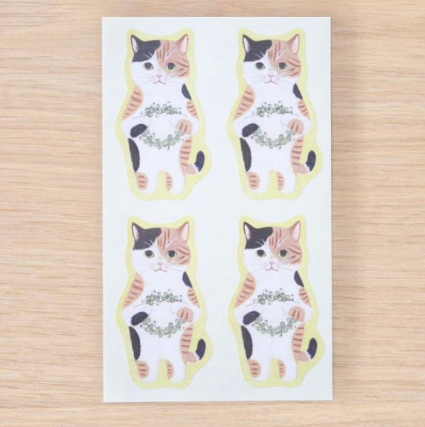 絵本の中のねこ　ねこシール【全12種】