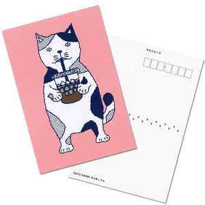 ZUCO ASOBI ネコおっさんのポストカード【全7柄】
