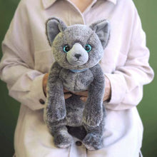 画像をギャラリービューアに読み込む, ひざねこM　ロシアンブルー
