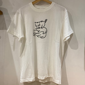 ★やまなかようこ★  Tシャツ 3匹のねこ【全5色】