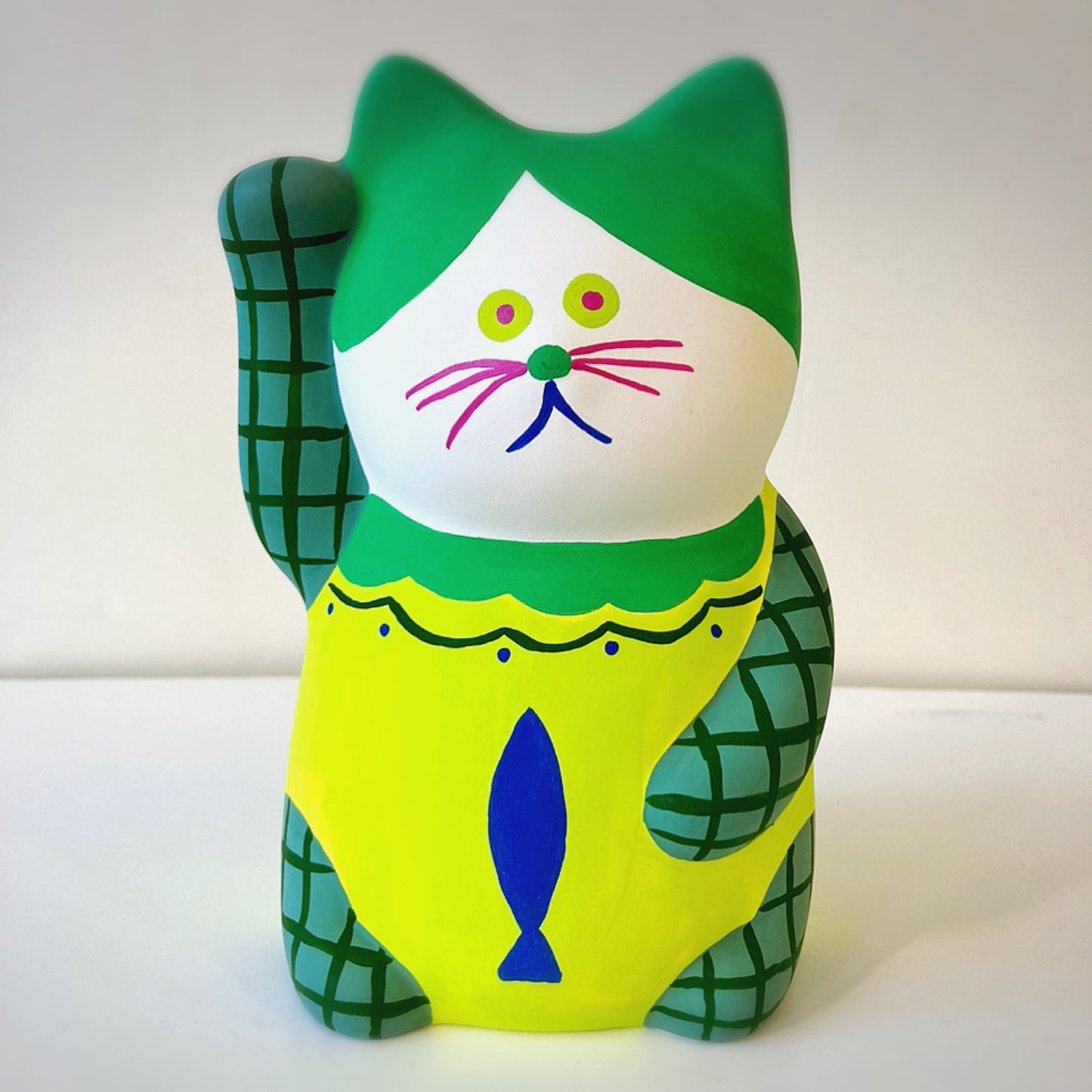 招き猫貯金箱　作家HIRATA