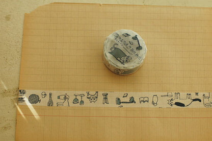 トラネコボンボン　マスキングテープ　記憶のモンプチ　(A,B)