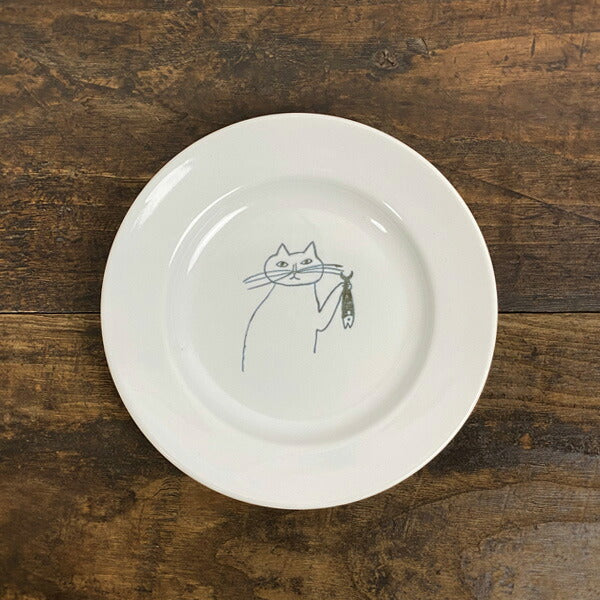トラネコボンボン　猫の丸皿(小)